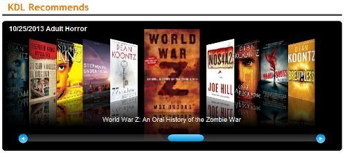 Top Ten Adult Horror 10-25-2013