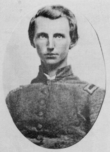 Captain Todd Carter, CSA, whose ghost still haunts the ancestral home at Yuletide.