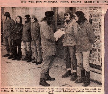 Free Cornish Army in TruroA