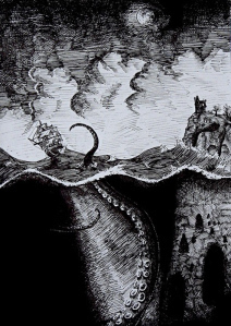 boat-illustration-octopus-sea-ship-tentacles-Favim.com-93251