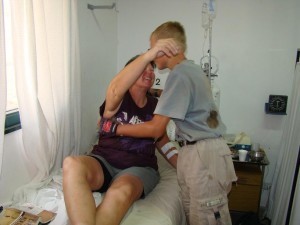 Getting stuck in a hospital in Argentina with pneumonia wasn't where I wanted to be, but I wouldn't have wanted to be a hospital in the USA either.