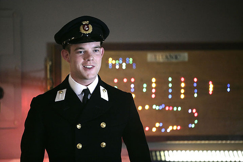 Russell Tovey as Midshipman Frame in Voyage of the Damned