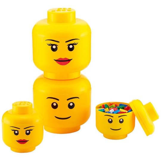 LEGO storage head