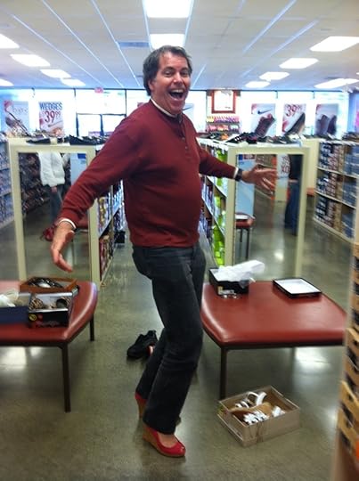 Robb posese in heels