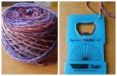 Yarn from, WPI gauge from