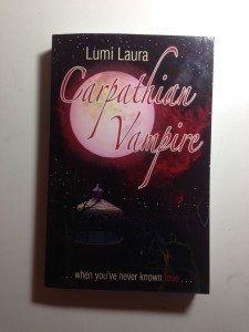 Front cover of proof copy of Carpathian Vampire.