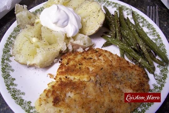 Easy Panko Parmesan Encrusted Tilapia | Lis'Anne Harris