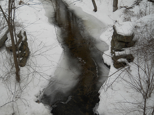water, ice and snow