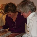 Flipping through mom's incredible gift (tears were shed!)