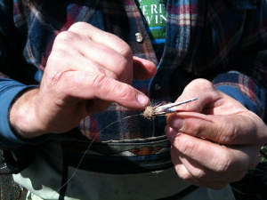 This one was made with deer hair