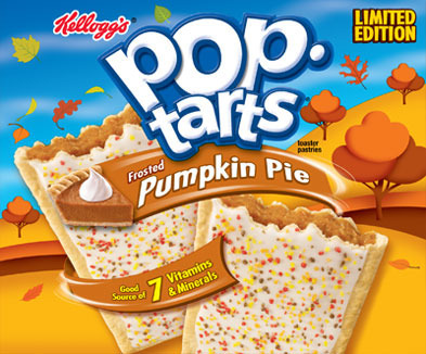 pumpkin-flavored food