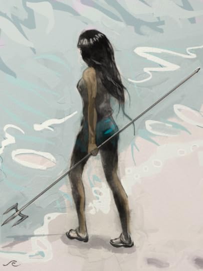 KassandraWalking-ChrisHoward-iPadArt