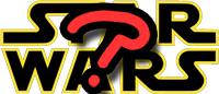 Star Wars Logo With Red Question Mark