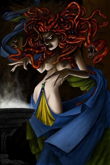 The Gorgon, Illustration © Paul Hagwood