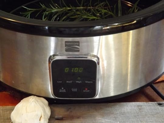 Set your slow cooker on high for one hour