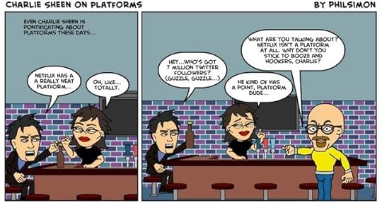 Charlie Sheen on Platforms - Bitstrips