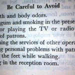 Shuffling your feet is apparently as offensive as B.O.