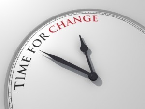 Time for a change