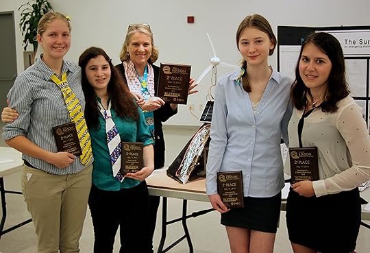 2nd Place “Team Tesla” New Providence HS Invented an emergency shelter for disaster relief