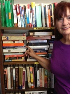 A friend spots my book in a Napa bookstore 