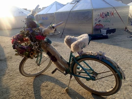 Bike at Burning Man