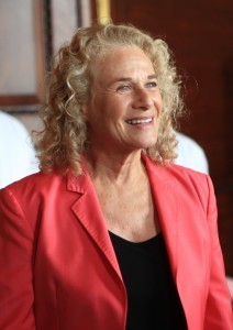 Carole King, winner of the Gershwin Prize