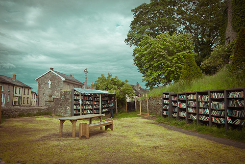 The Honesty Bookshop, Hay-on-Wye by never meant to see