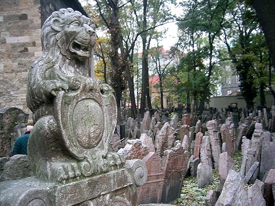 The Jewish Cemetery in Prague. The doorways between the living and the dead were thought to open on the Celtic feast of Samhain.