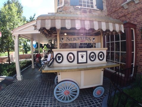 Cart in Liberty Square.