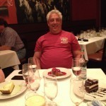 Jerry Chandler considers dessert