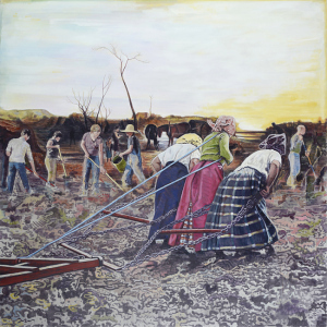 Morning with plough, by Greg Rook