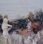 Landscape with goat, by Greg Rook