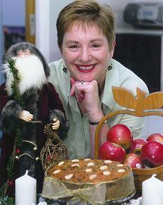 Fiona and Xmas cake