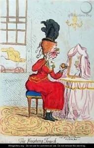 The Finishing Touch by James Gillray