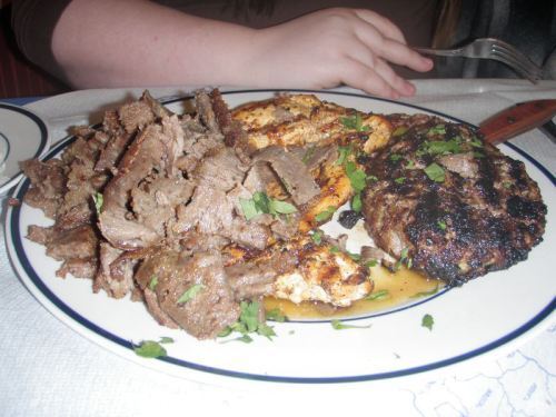 Meatstravaganza at Stamna, a Greek taverna