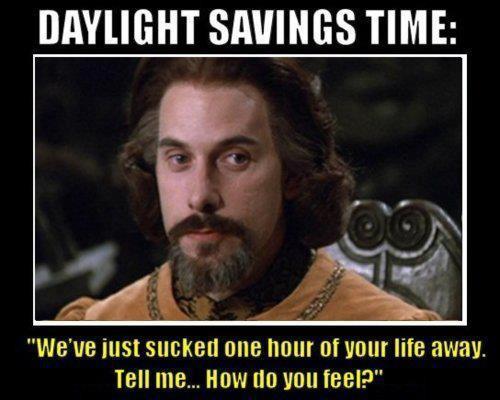 Daylight Savings Time meme