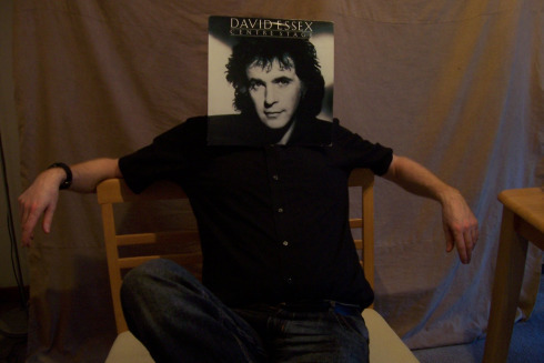 Then came David Essex. This was probably the best one we did. Again the body is mine, and the album isn't!