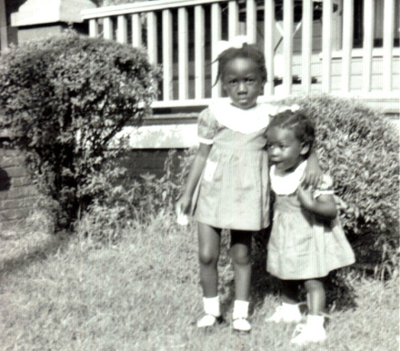 Wambui and sister, Roberta