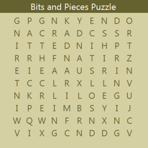 Bits and Pieces Puzzle