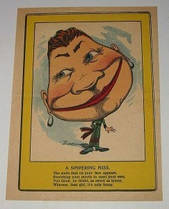 An example of Vinegar Valentines (aka Mean Valentines)
