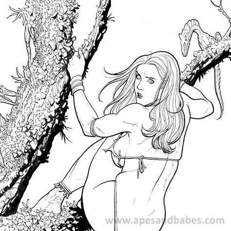 Frank Cho jungle queen