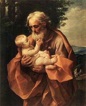 St Joseph with the Infant Jesus (c. 1635), at ...