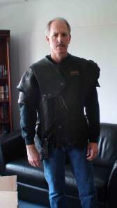 Yikes! Imagine running into this guy in a dark alley. 