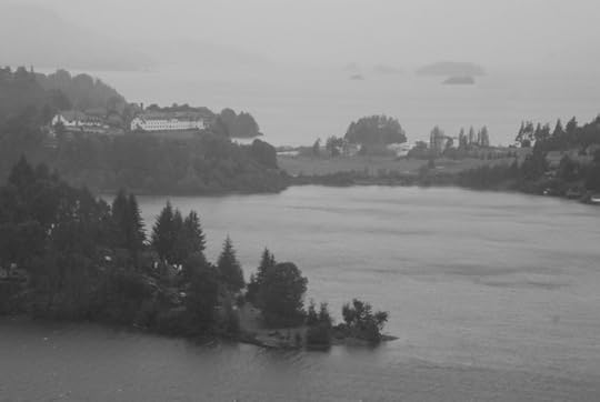 Hotel Llao Llao in the rain, Circuito Chico tour, Bariloche, Argentina