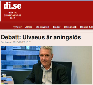 Läs debattartikeln hos Dagens Industri