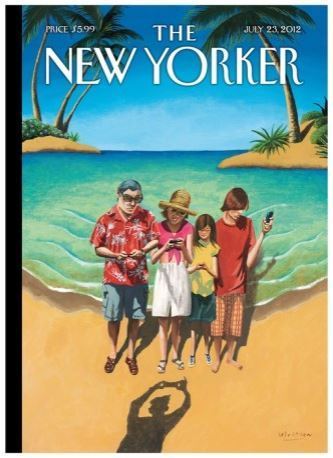 New Yorker cover graphic