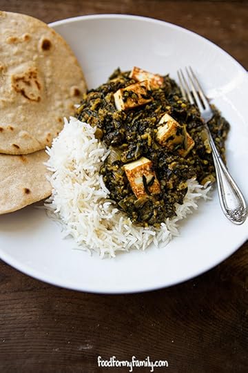 Saag Paneer Recipe via FoodforMyFamily.com