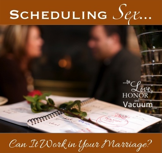 Scheduling Sex: Is it a good idea?