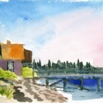 Looking for a little primitivism, clean shapes and vivid color.