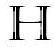 H